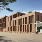 Façade avant du campus d'innovation Seme One